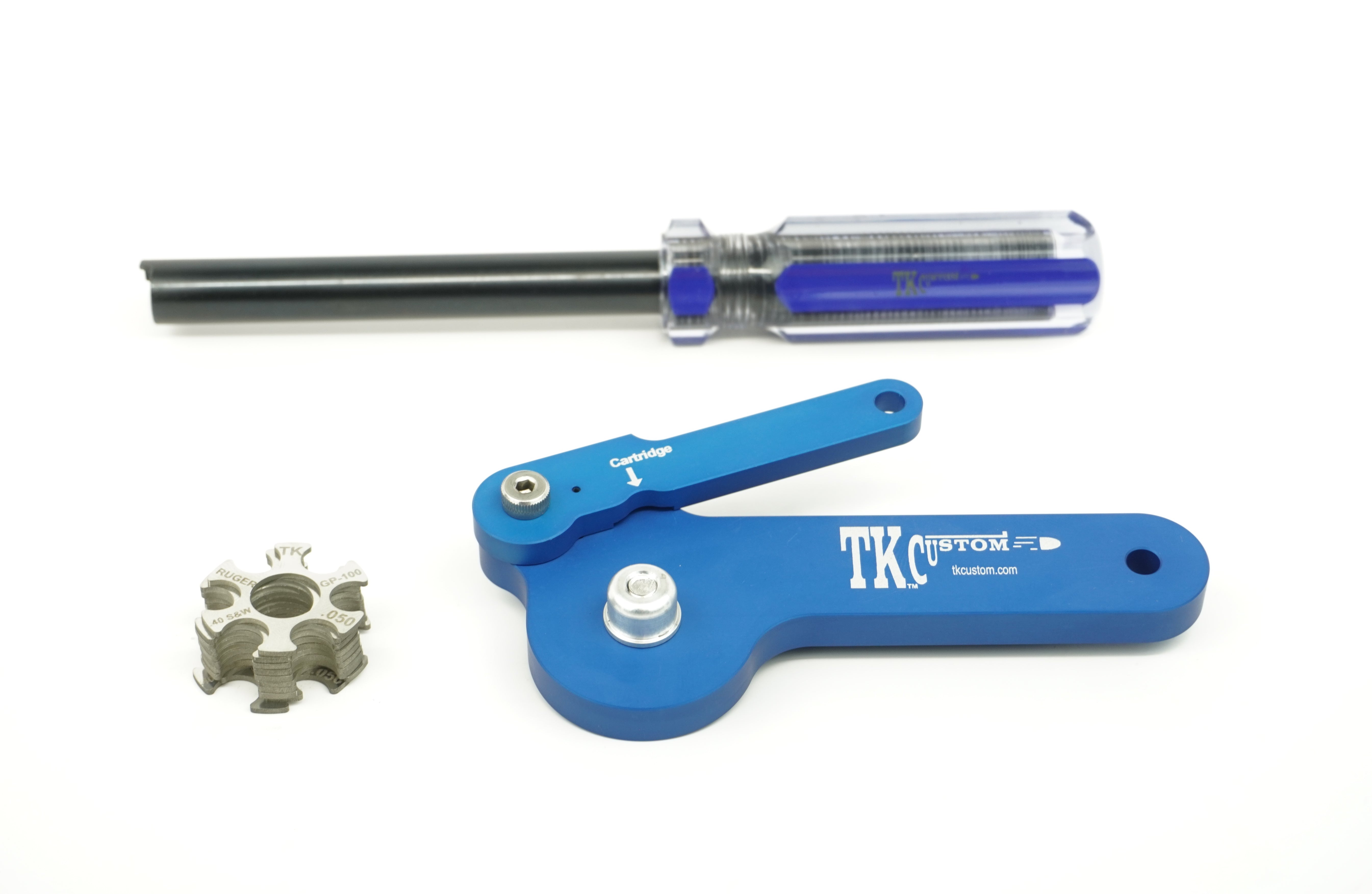 TK Custom GP-100 .40 S&W kit carica moon clip + 10 clip