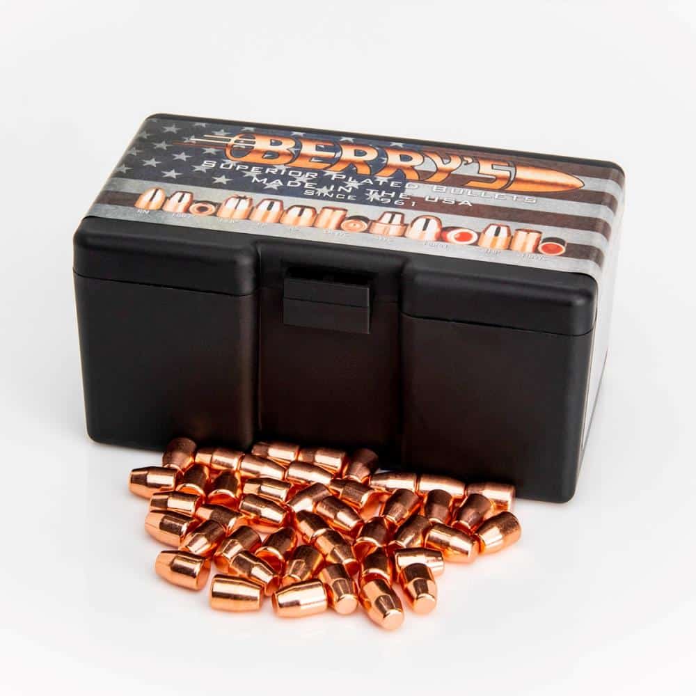 Berry's Superior Plated palle .38/.357 125 gr FP ramate