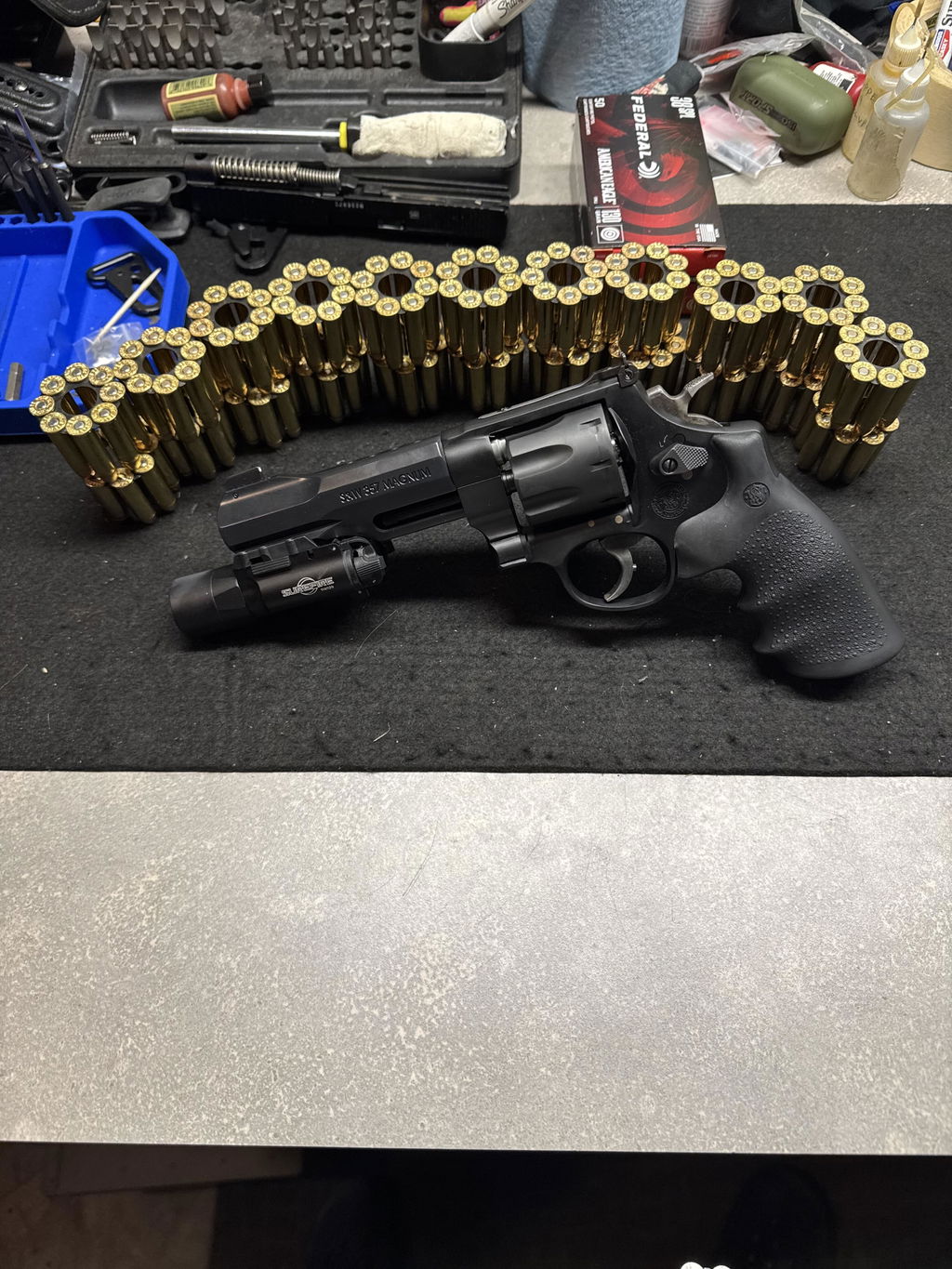 TK Custom 627 327 moon clip 38/357 8 colpi bruno