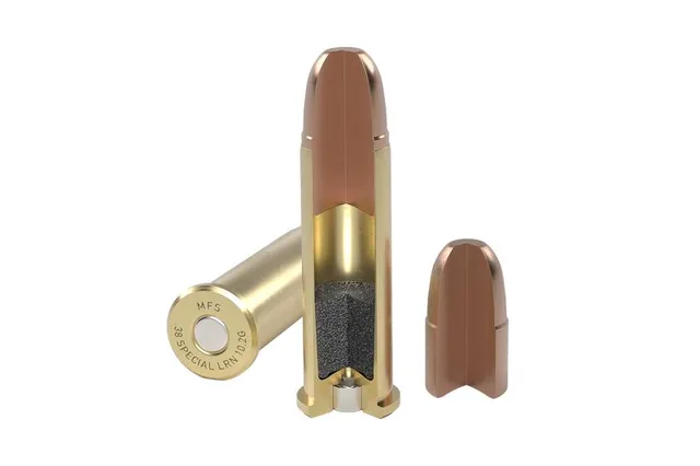 MFS 38 Special LRN cartucce piombo nudo