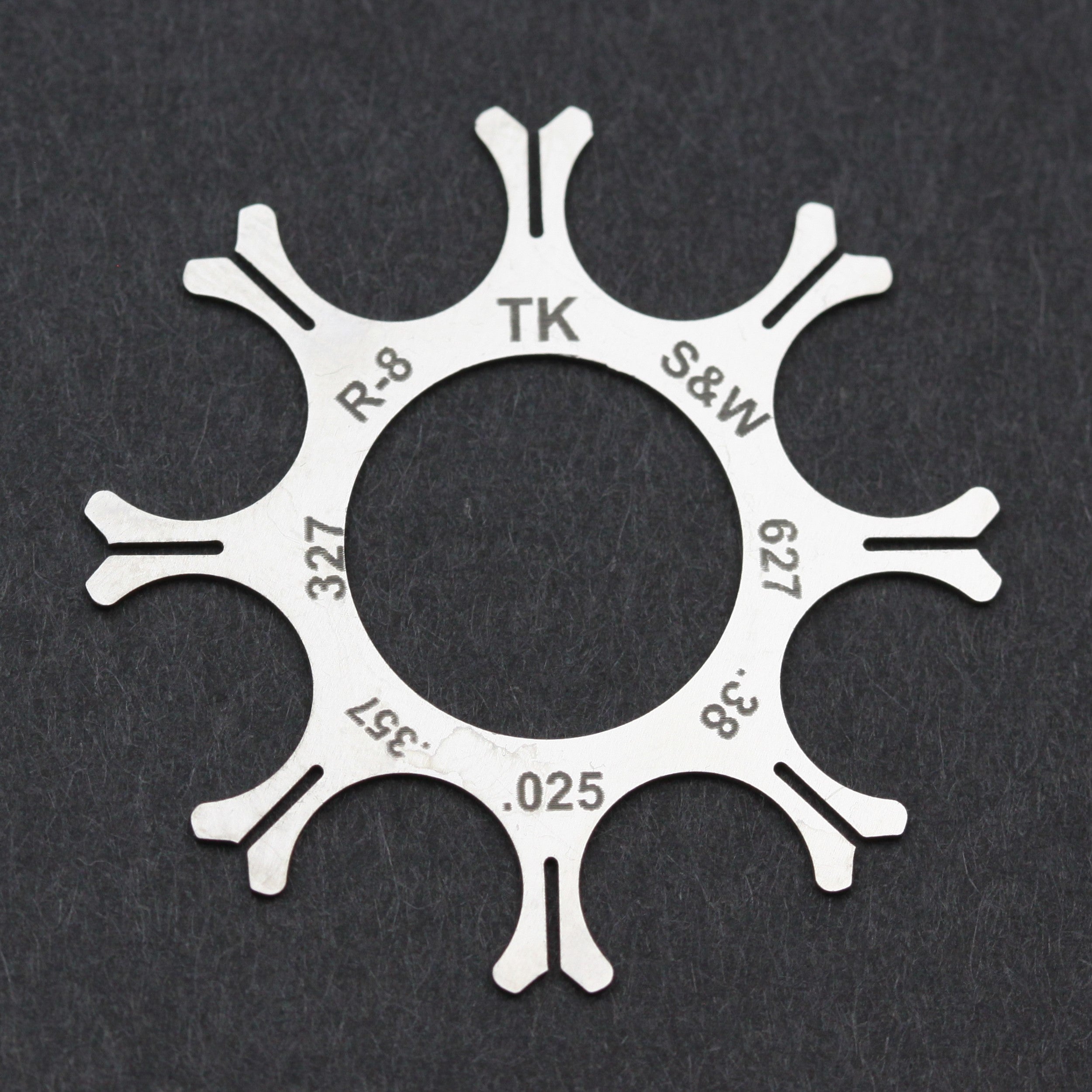 TK Custom 627 327 moon clip 38/357 8 colpi slit inox