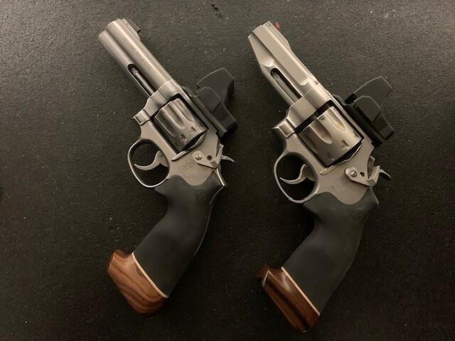TK Custom Extended Cylinder Release leva revolver S&W K/L/N lunga