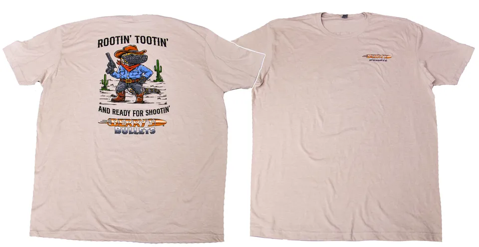 Berry's Rootin' Tootin' t-shirt sabbia cotone