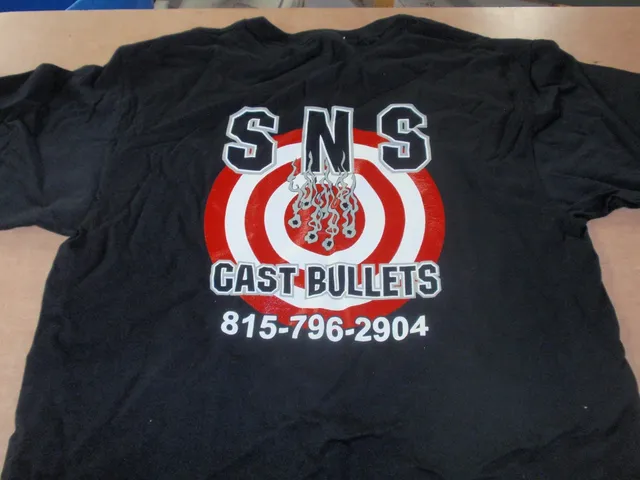 SNS Cast Bullets T-Shirt maglietta nera