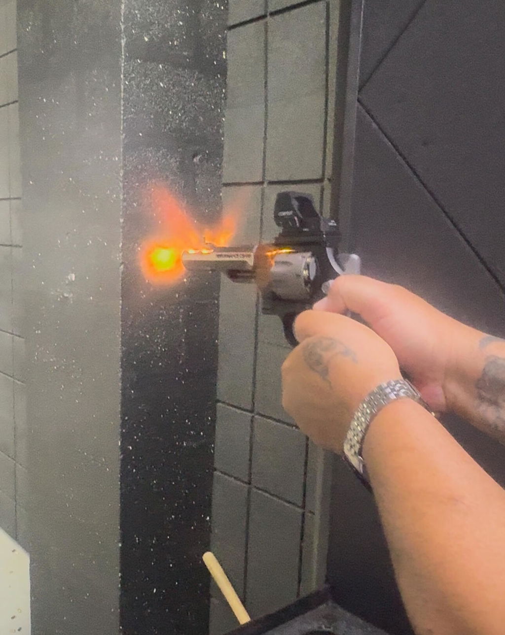 TK Custom Diamond Speed cane S&W K/L doppia azione inox