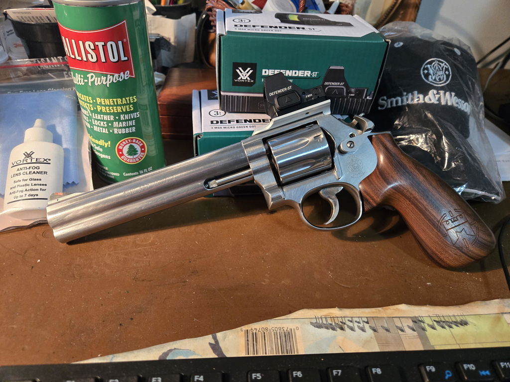 Allchin S&W K/L/N attacco punto rosso RMR SRO Holosun C nero