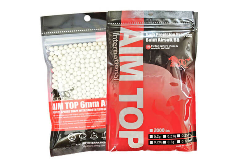 Aim Top Precision pallini softair 2000 colpi 6mm