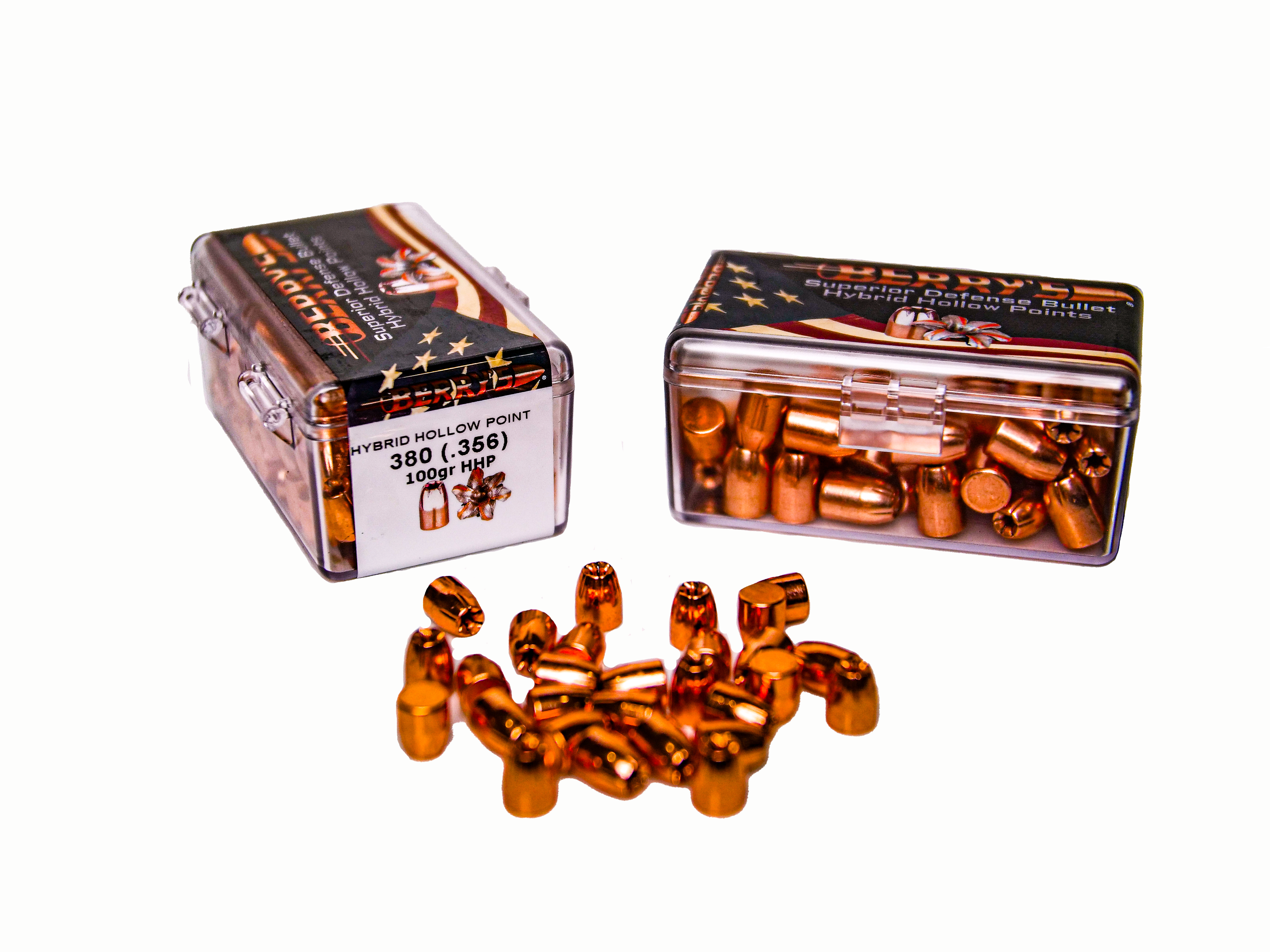 Berry's 380 100 gr HHP ogive per difesa