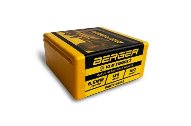 Berger Match VLD Target 130 gr 6.5mm palle 100 pz