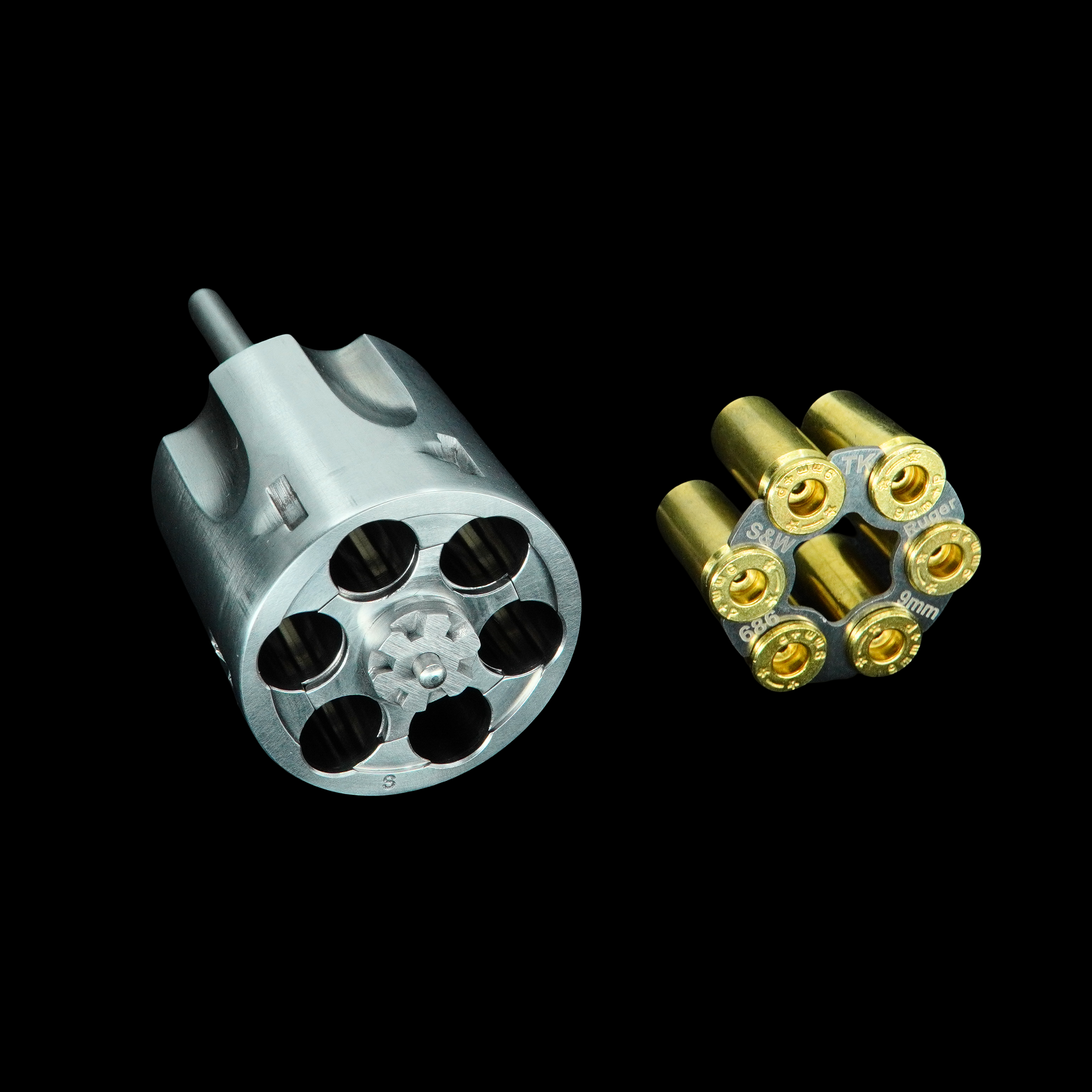 TK Custom Rechambering 9mm Tamburo Revolver Ruger
