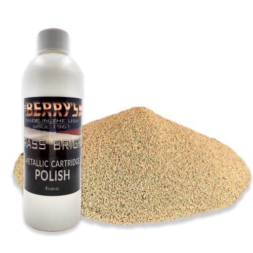 Berry's graniglia mais 6lb + polish 8oz per bossoli