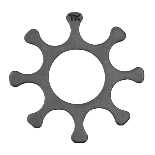 TK Custom Super GP-100 Moon Clip 9mm 10 pz Acciaio Brunito