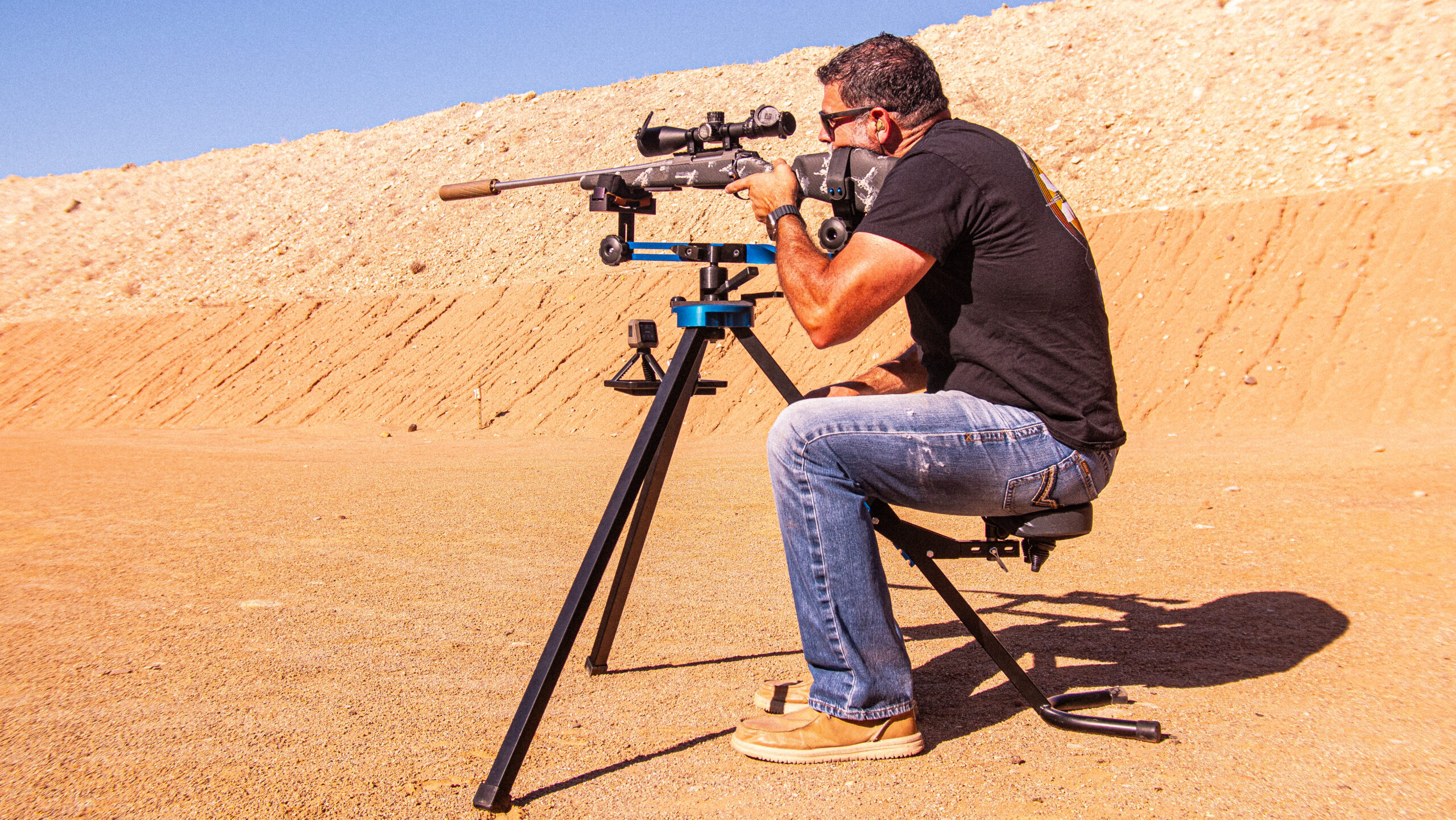 Berry's ProMarksman banco tiro portatile regolabile
