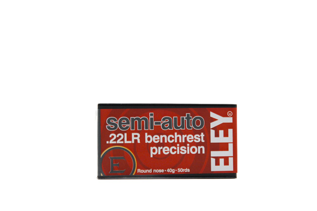 ELEY Semi-Auto Benchrest munizioni 22 LR 40 grani 500 colpi