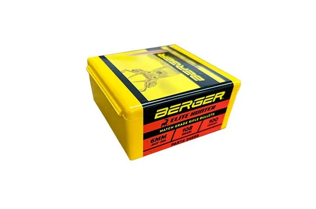 Berger Elite Hunter 6mm 108 gr proiettili 100 pz caccia