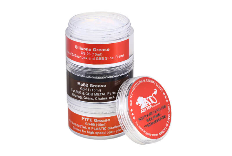 Aim Top 3 In 1 Set Grasso Silicone MoS2 Teflon