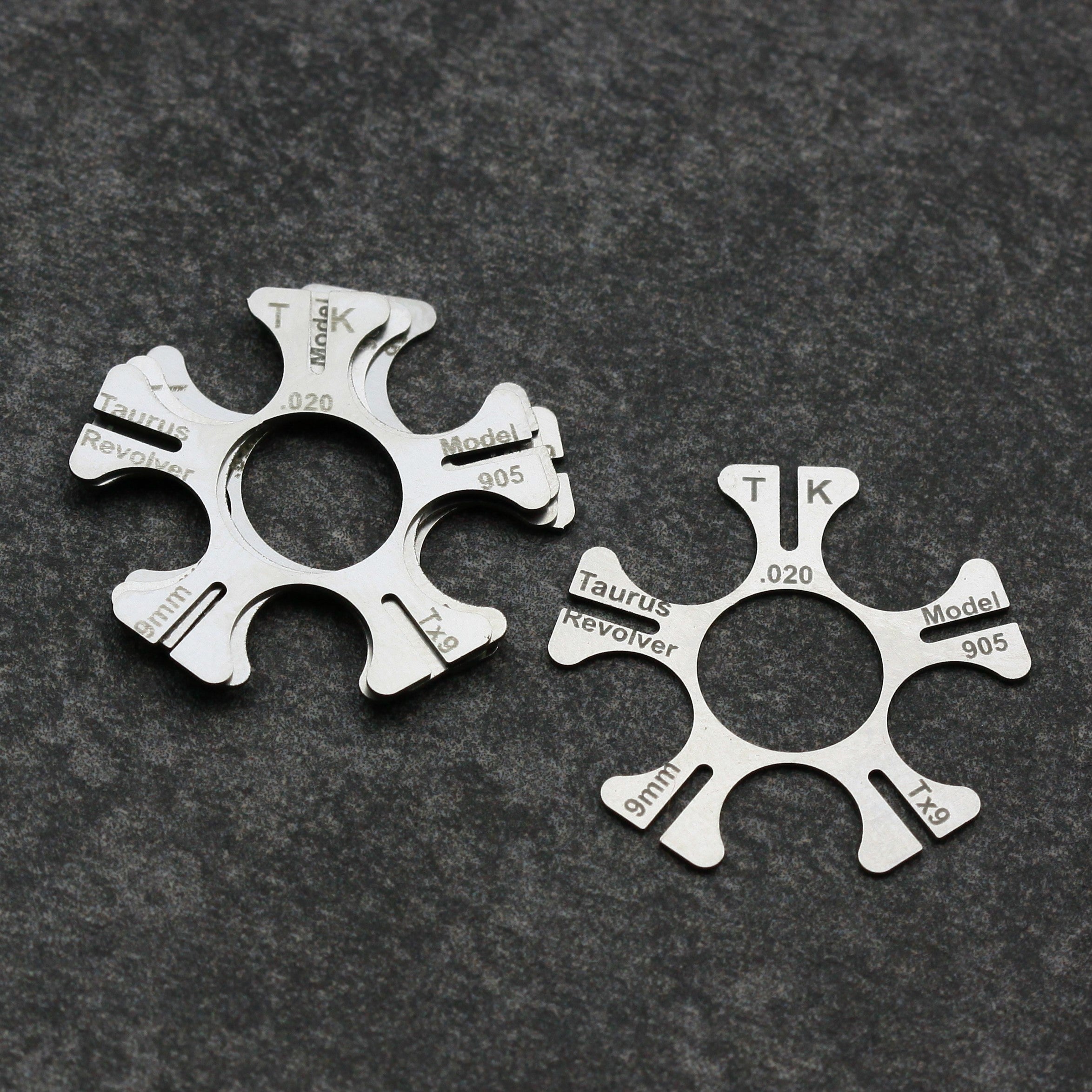 TK Custom Taurus 905 moon clip 9mm 5 colpi inox 3 pezzi