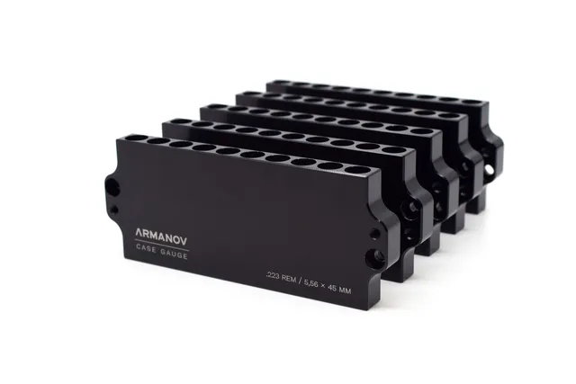 Armanov Rifle Ammo Checker 10 colpi stackable pack 5 pz