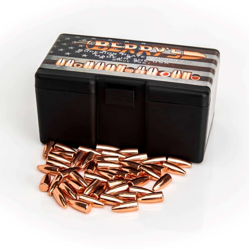 Berry's Superior Plated 7.62x39 123 gr Spire Point palle carabina