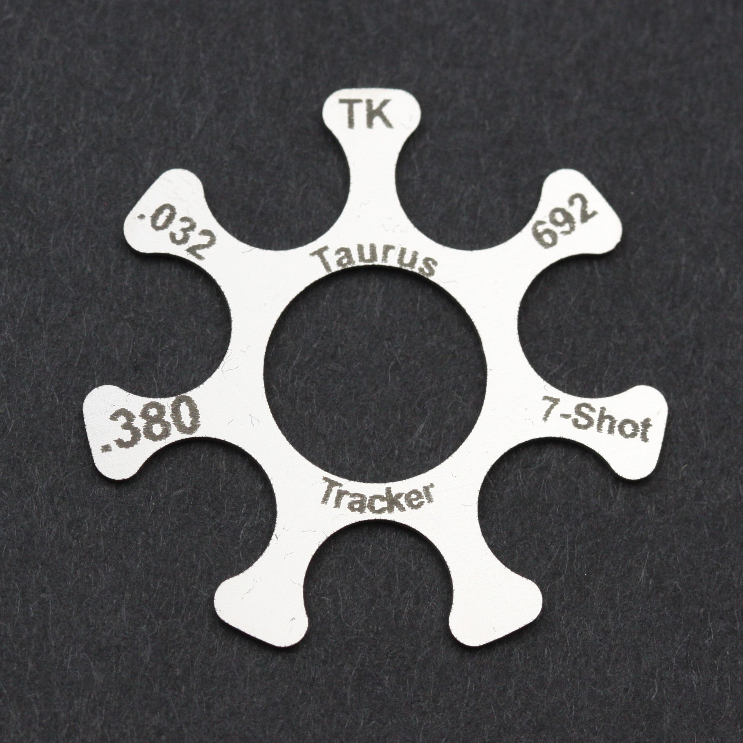 TK Custom Taurus Tracker 692 moon clip 380 7 colpi acciaio