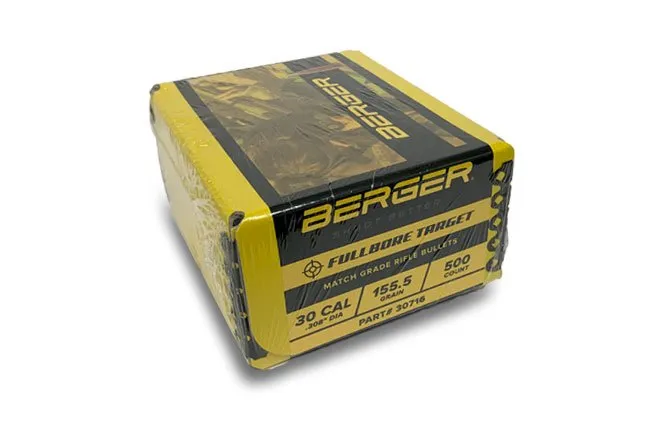 Berger Fullbore Target 155.5 gr palle 30 da 500